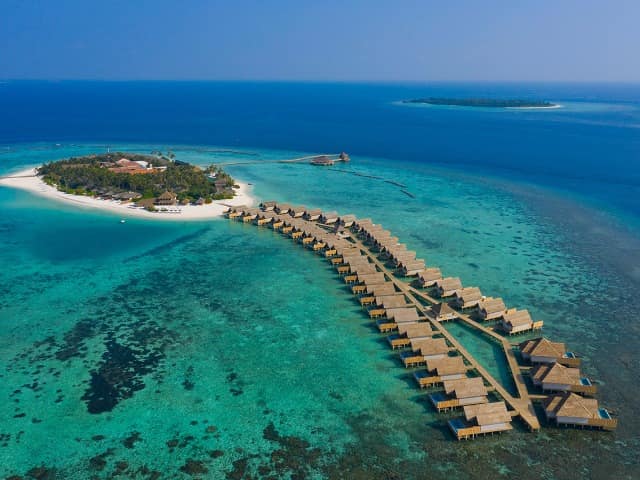 Emerald faarufushi resort vista aerea